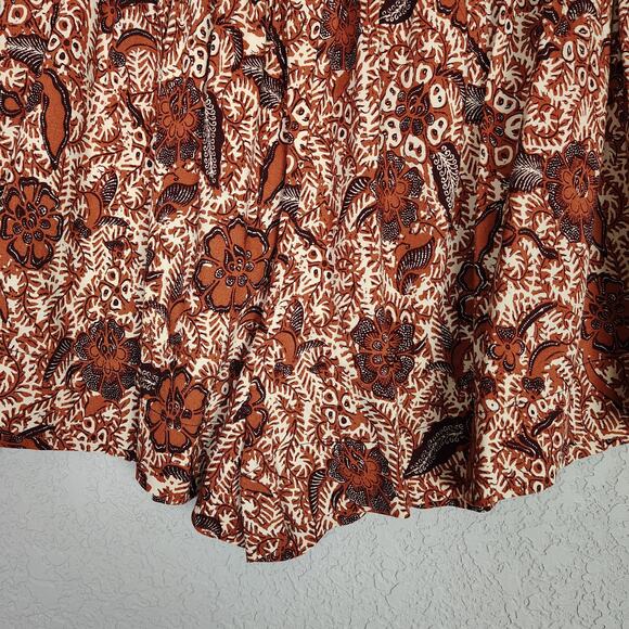 Ulla Johnson Zev Shorts in Brick Size 8 - Picture 12 of 14